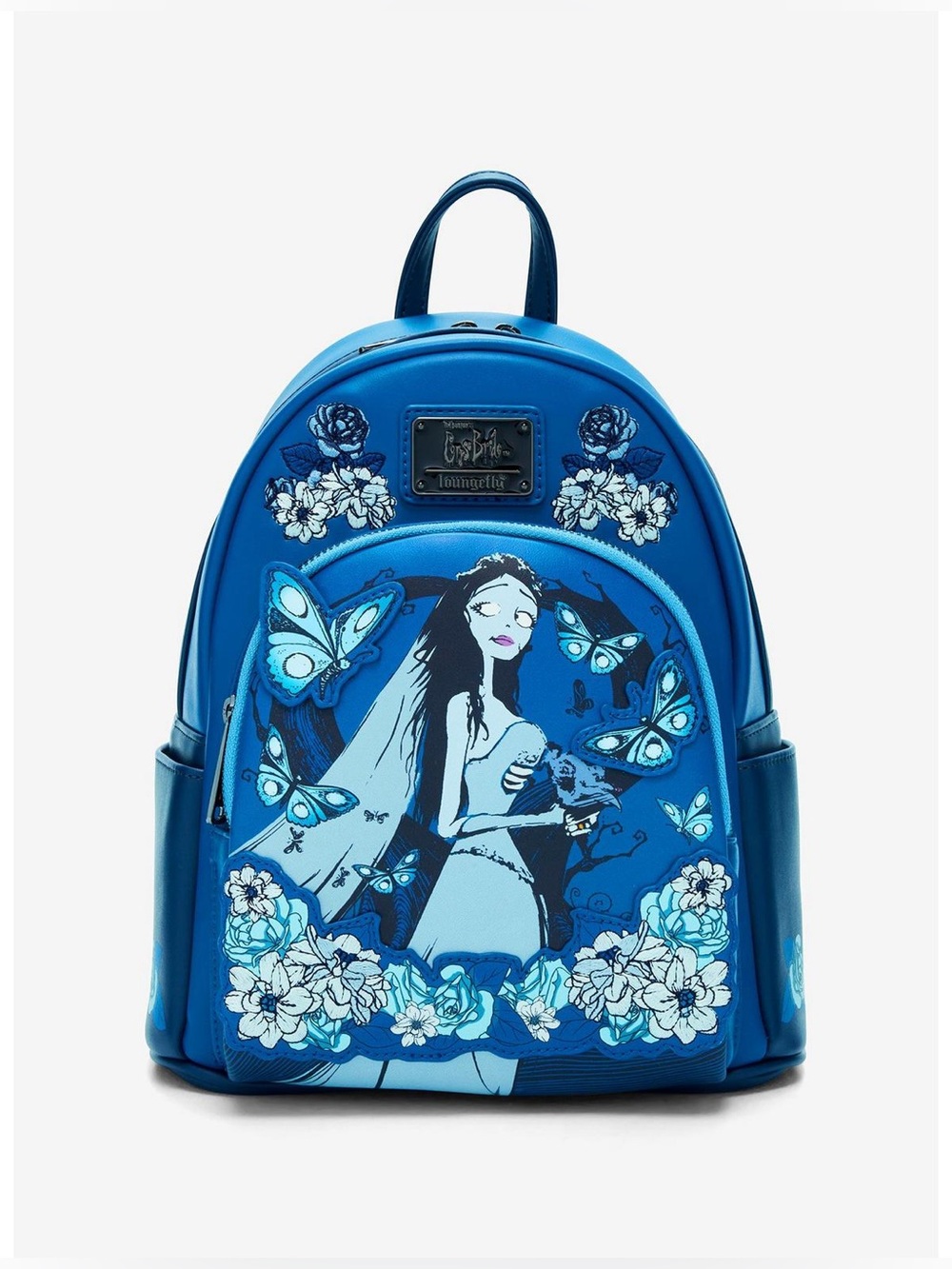 Loungefly Tim Burton Corpse Bride Floral Mini Backpack
